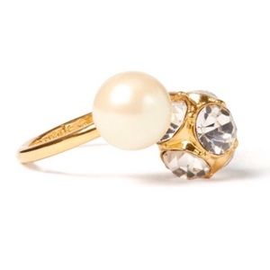 Kate Spade Lady Marmalade Faux Pearl Ring
